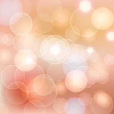 Bokeh blurred background clipart