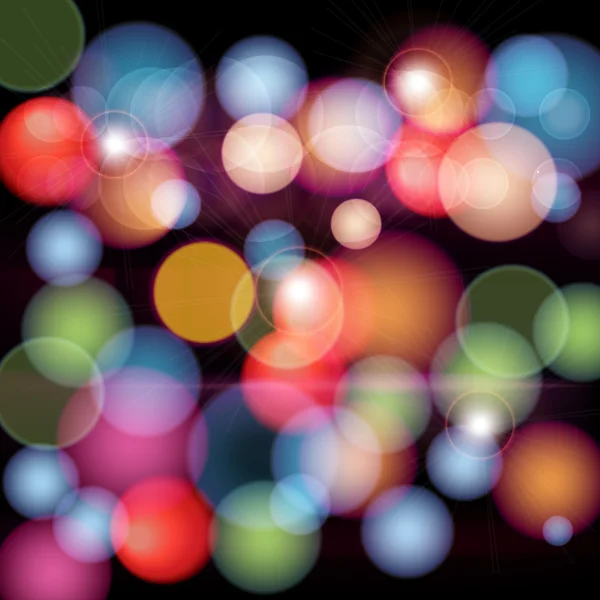 Bokeh achtergrond — Stockvector