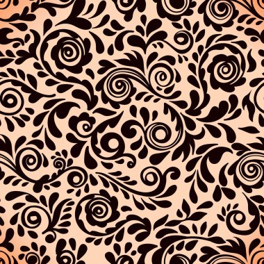 soyut sorunsuz dantel modeli çiçekli.