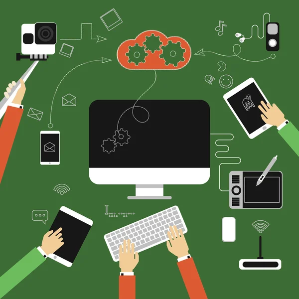 equipment, data storage concept