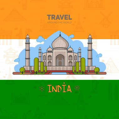 Hindistan kavramında seyahat