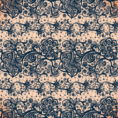 abstract lace decorative pattern