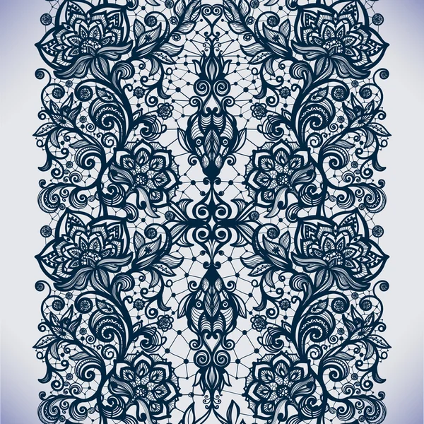 Abstract seamless lace pattern — Stock Vector