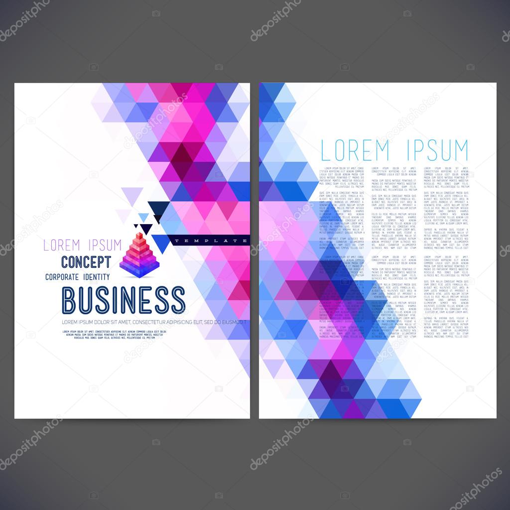 Abstract vector template design, brochure, Web sites, page, leaflet