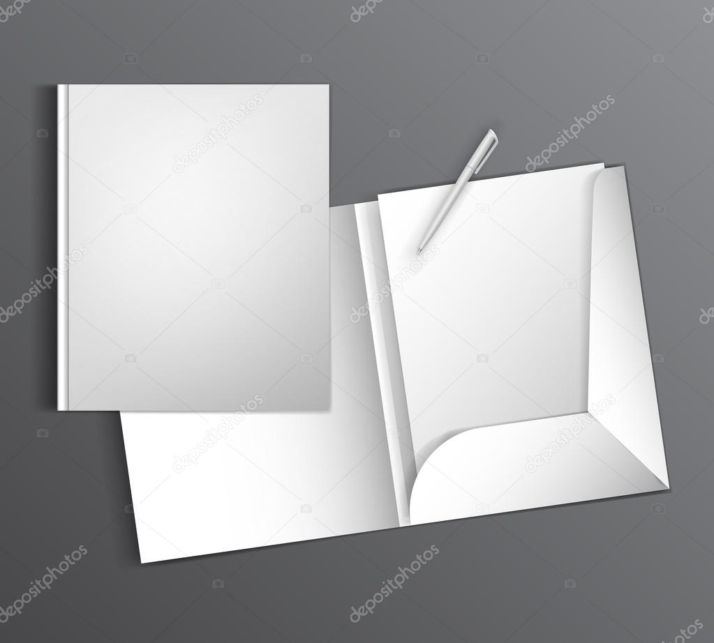 Mock Up modelo pronto de design com uma carta em branco 