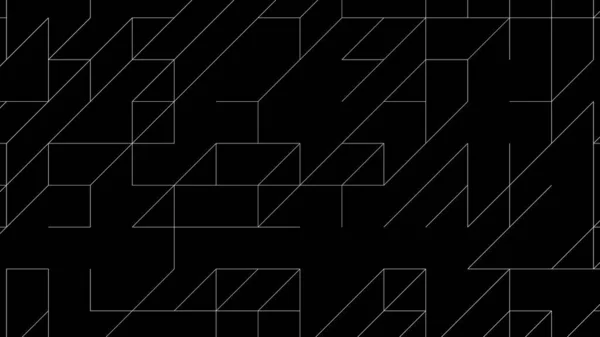 Futuristic Abstract Geometrical Pattern Illustration Black White Modern Technology Information Royalty Free Stock Photos