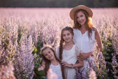 Genç anne, mor bir adaçayı tarlasında iki kızını kucaklıyor. Saman şapkalı, beyazlar içinde. Kadınlar sevgiyle kızlara sarılır, okşar, öperler. Şehir dışında yürüyüşler, hafta sonu seyahatleri. Boşluğu kopyala