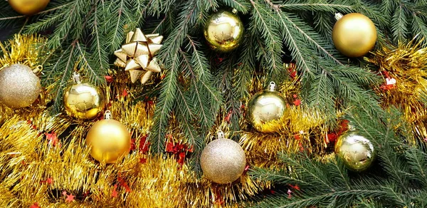 Natale Capodanno Saluto Avatar Pagine Internet Uno Sfondo Natalizio Anno — Foto Stock