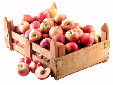 Sandıktaki şeftali / nektarinler, kırpma yolu