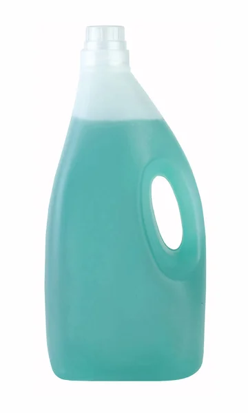 Plastikflasche Für Waschmittel Clip Pfad — Stockfoto