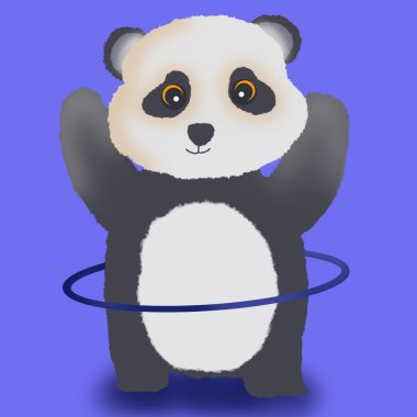Panda spora gider.