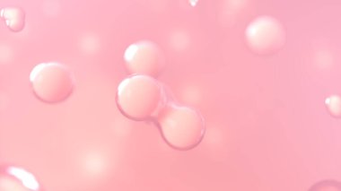 Bir çok meta-top hücresi pembe rengi 3 boyutlu görüntüleme ile merkezi birleştiriyor.