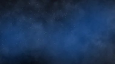 Smoke and dust particle realistic concept visual effect with 3d rendering.