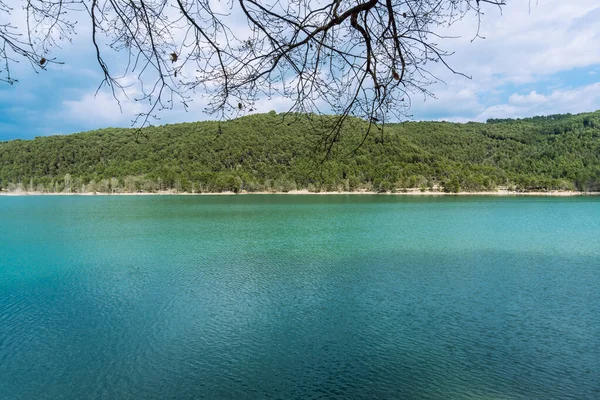 Pantano Sant Pon Est Réservoir Qui Étend Travers Les Termes — Photo