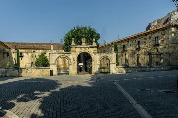 Palencia Spagna Agosto 2021 Facciata Esterna Del Monastero Santa Maria — Foto Stock