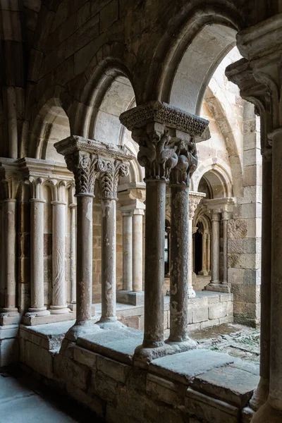 Palencia España Agosto 2021 Claustro Del Monasterio Santa Maria Real — Foto de Stock