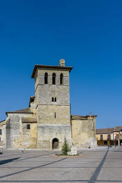 Iglesia San Pedro Estilo Románico Fromista Palencia España — Foto de Stock