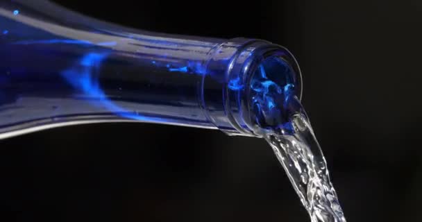 Üvegből Öntött Víz — Stock videók