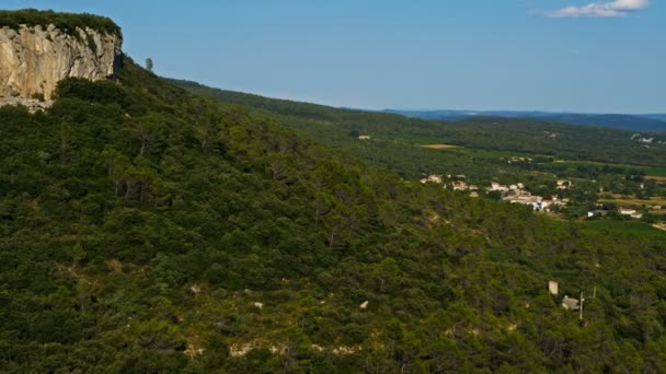 Viñedos Pic Saint Loup Claret Herault Francia Creta Taillade Sobre — Vídeo de stock