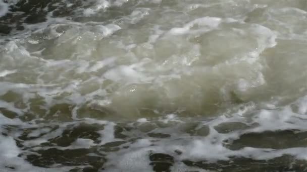 Oppervlakte Bewegend Water — Stockvideo