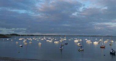 Kervoyal Plajı, Damgan, Morbihan Bölümü, Brittany Fransa
