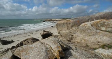 Pointe de Trevignon, Tregunc, Finistere Departmanı, Brittany, Fransa