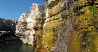 Sautadet Şelaleleri, Ceze Nehri, La Roque sur Ceze, Gard Departmanı, Occitanie, Fransa