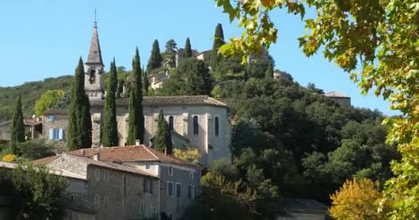 Roque Sur Ceze Διαμέρισμα Gard Occitanie Γαλλία — Αρχείο Βίντεο