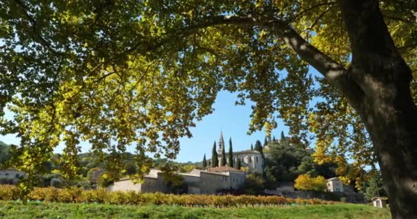 Roque Sur Ceze Gard Departamento Occitanie Francia — Vídeos de Stock