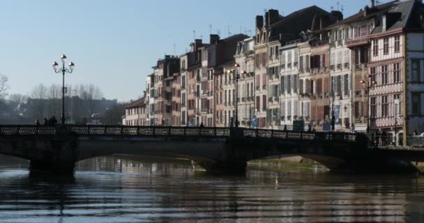 Bayonne Pyreneeën Atlantiques Baskenland Frankrijk — Stockvideo