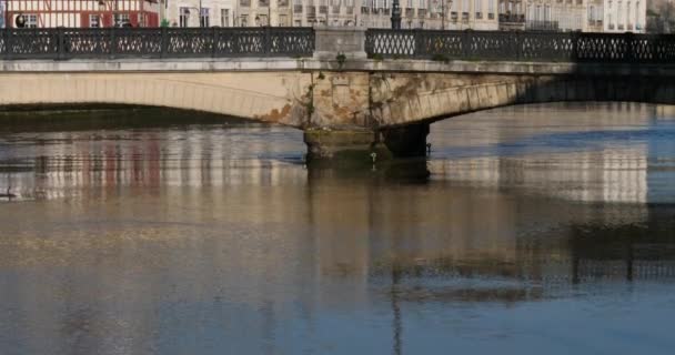 Bayonne Departement Atlantiques Der Pyrenäen Baskenland Frankreich — Stockvideo