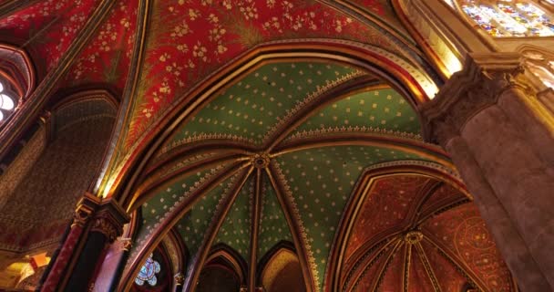Bayonne Katedra Sainte Marie Departament Pirenejów Atlantyckich Prowincja Basków Francja — Wideo stockowe