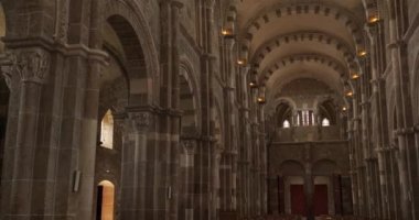 Vezelay Manastırı, Yonne Bölgesi, Bourgogne Franche Kontu Fransa