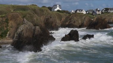Le Pouldu, Finistere Bölümü, Brittany, Fransa