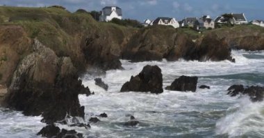Le Pouldu, Finistere Bölümü, Brittany, Fransa