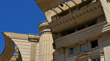 Montpellier, Herault, Occitanie, Fransa. Mimar Ricardo Bofill 'in Antigone semti.