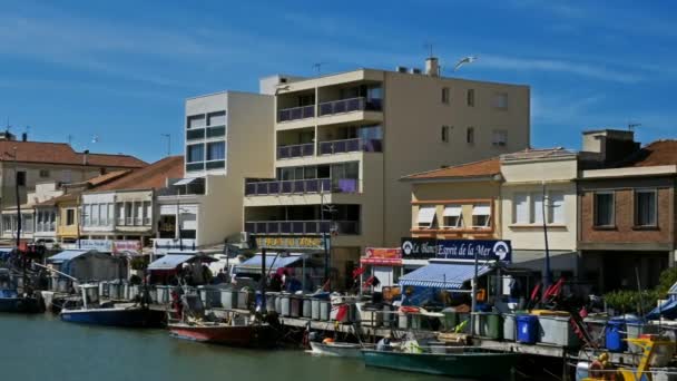 Palavas Les Flot Herault Occitanie Γαλλία — Αρχείο Βίντεο