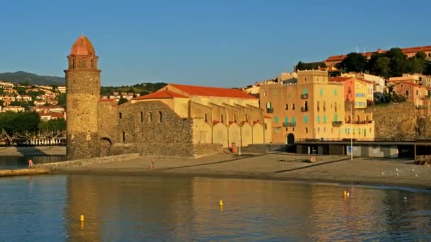 Collioure Pirenei Orientali Occitanie Francia — Video Stock