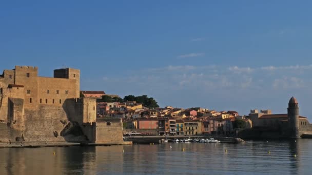 Collioure Pyrenees Oriental Ales Naquitanie France — 图库视频影像