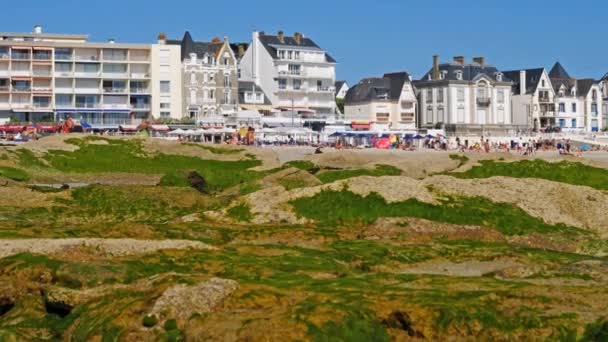 Saint Pierre Quiberon Morbihan Bretaña Francia — Vídeos de Stock