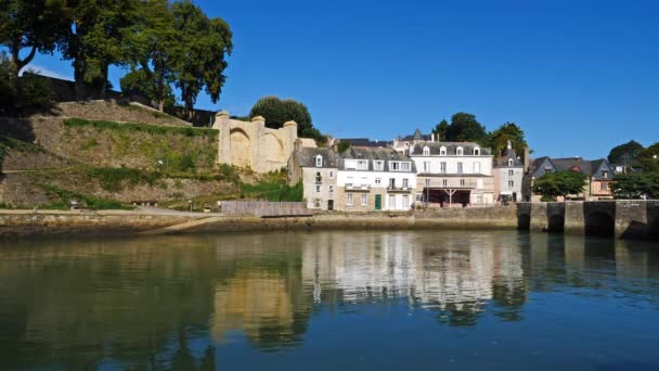 Saint Goustan Morbihan Bretagne Frankrike — Stockvideo