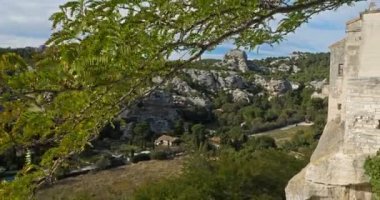 Les Baux de Provence, Bouches du Rhone, Provence, Fransa