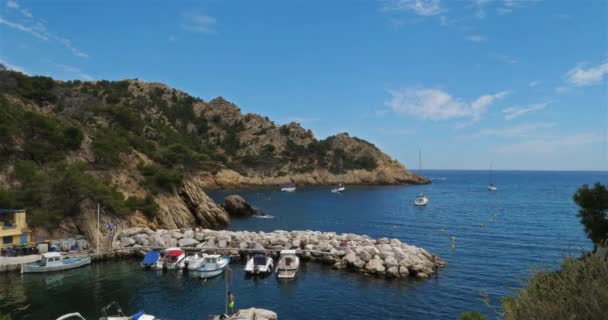 Calanque Mejean Ensues Redonne Bouches Rhone Francja — Wideo stockowe