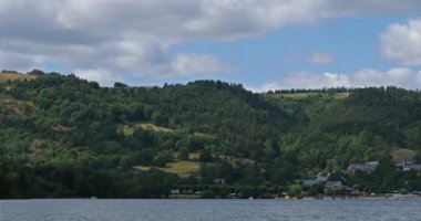 Lac Chambon, Puy de Dome, Massif Central, Auvergne, Fransa