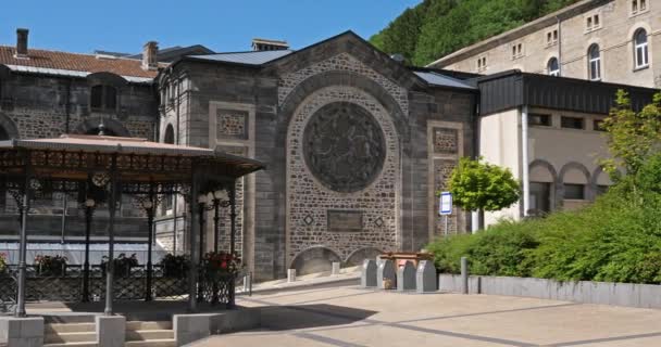 Mont Dore Puy Dome Massif Central Auvergne France Établissement Cure — Video