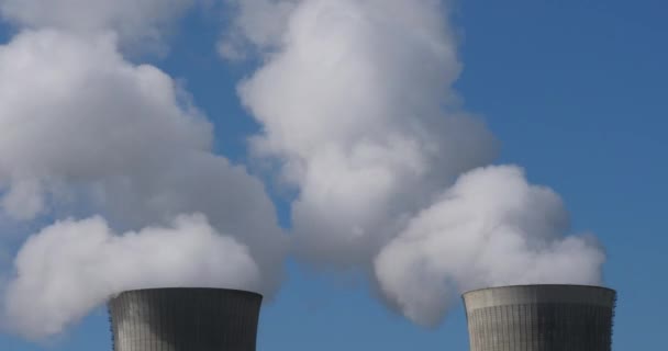 Jaderná Elektrárna Dampierre Burly Francie — Stock video