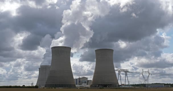 Central Nuclear Dampierre Burly Loiret Francia — Vídeo de Stock