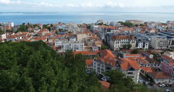 Arcachon Departament Gironde Nouvelle Aquitaine Francja — Wideo stockowe