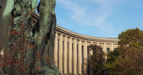 Palais Chaillot 16Ème Arrondissement Paris Ile France France — Video