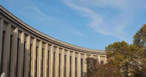 Palais Chaillot Arrondissementet Paris Ile France Frankrike — Stockvideo